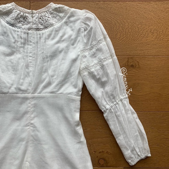 Reformation Cecille Dress || Cream - Picture 14 of 16